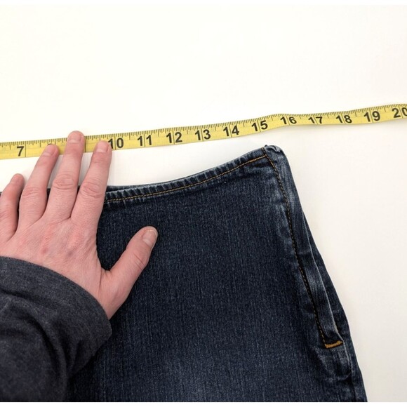 Gasoline Vintage Side Zip Mid Rise Flare Jeans Grunge 90's Y2K Size 11 30x30 - Picture 5 of 9